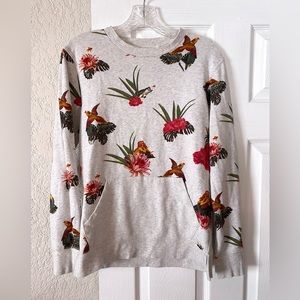 Pacsun crewneck tropical sweater